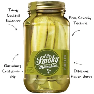 Ole Smoky Moon Pickles Whiskey