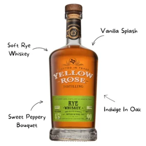 Yellow Rose Rye Whiskey