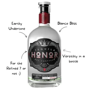 Honor Del Castillo Reflexion Blanco Tequila