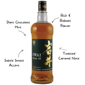 Mars Shinshu Iwai 45 Whiskey