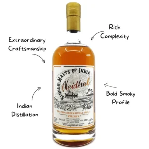 Amrut Neidhal Indian Peated Single Malt Whiskey