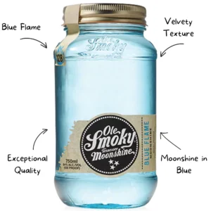 Ole Smoky Moon Blue Flame Whiskey