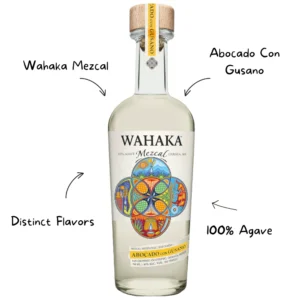 Wahaka Mezcal Abocado Con Gusano