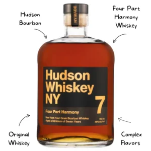 Hudson Bourbon Four Part Harmony Whiskey