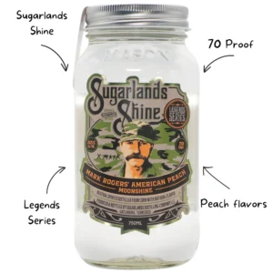 Sugarland Peach Moonshine Whiskey
