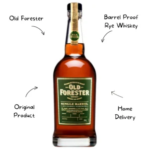 Old Forester Barrel Proof Rye Whiskey
