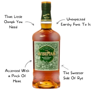 The Wiseman American Rye Whiskey 100.8 Whiskey